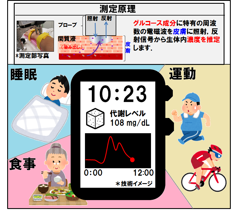 測定原理のイラスト