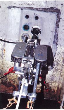 光ファイバケーブル長尺布設システム（1985～1987）