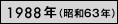 1988年（昭和63年）