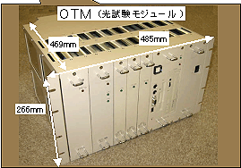 図３-2　OTM光試験モジュール