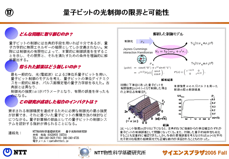 量子ビットの光制御の限界と可能性
