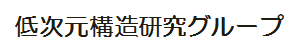 低次元構造研究グループ