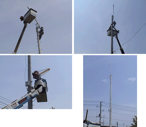 Fig. 13　Example of AP installation in Haramachi city