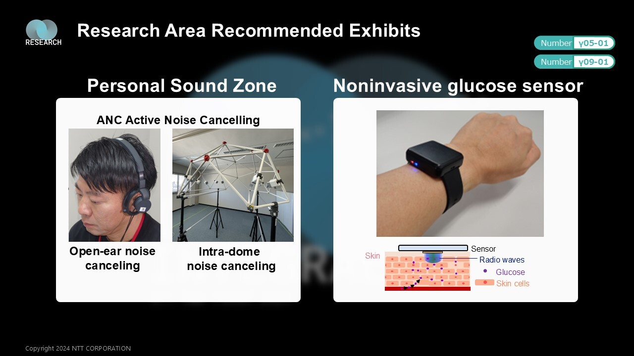 RESEARCH area: recommended exhibits
