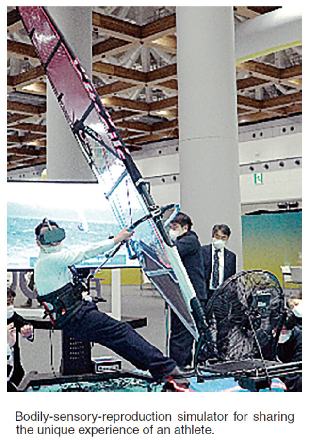 Bodily-sensory-reproduction simulator