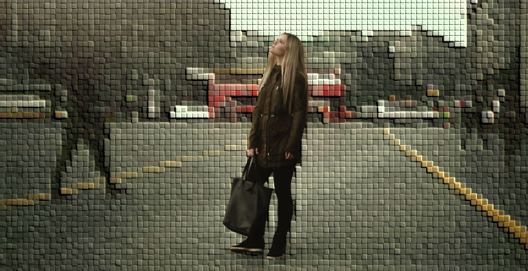 周囲をデジタル化するイメージ