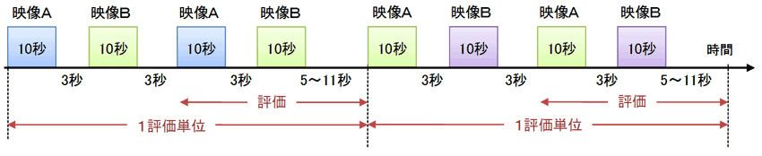 図1.5.5 DSCQS評価の流れ