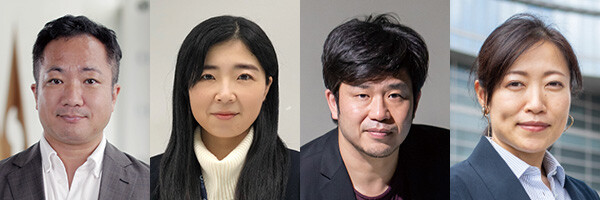 （左から）小山　晃／張　暁曦／久田　正樹／原　美永子