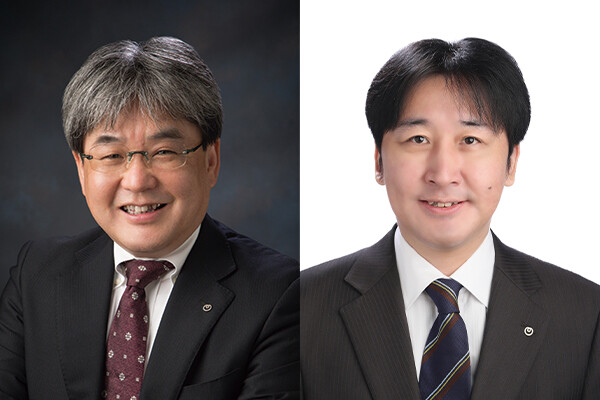（左から）鈴木　勝彦／横関　大子郎