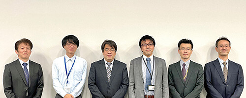 （左から）渡辺　真太郎／緑　秀晃／歌原　崇／福久　琢也／池尻　雄一／竹内　規晃