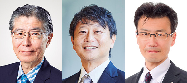 （左から）塚野　英博／髙𣘺　郁也／池尻　雄一