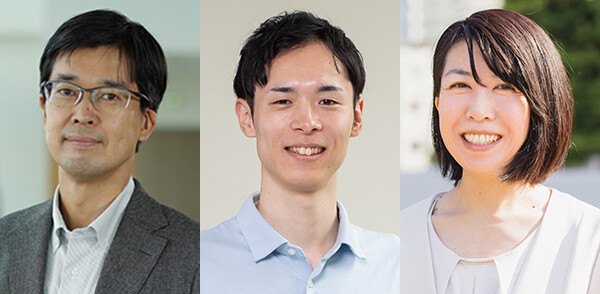 （左から）鳥海　陽平／青貫　翔／高橋　円